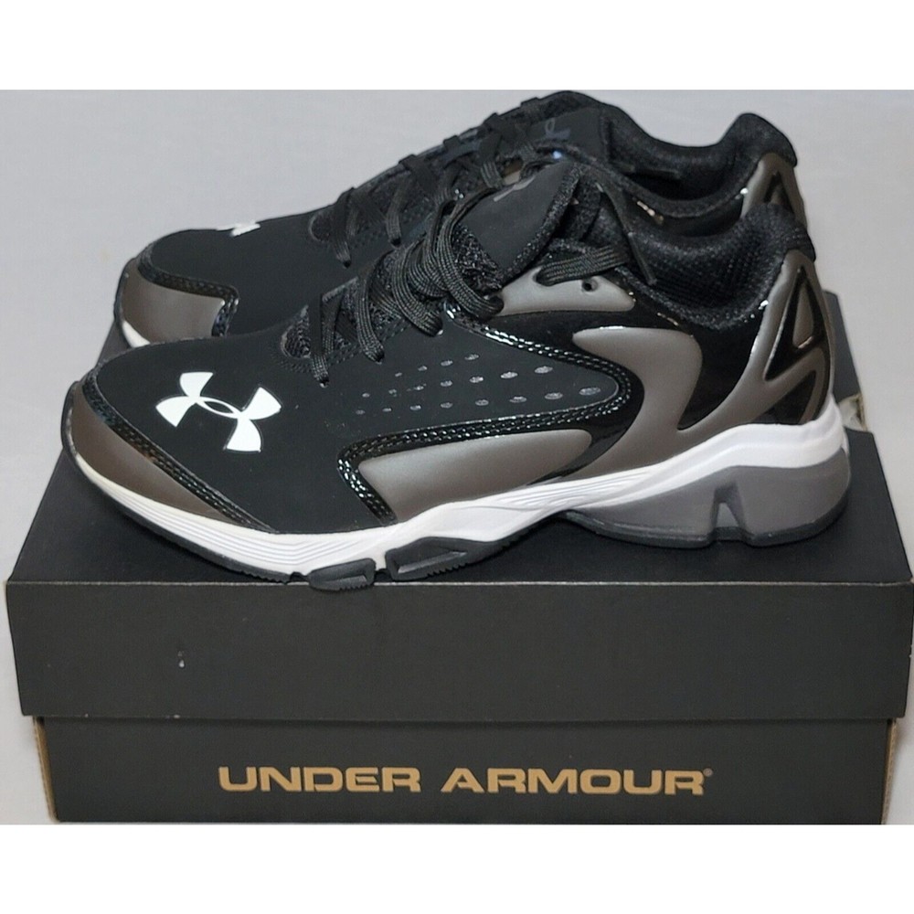 Under Armour Yard Trainer Turf Black/White Men's Size 6 NEW